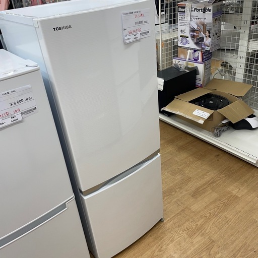 ★リユースのサカイ幸手店★SJ9531★TOSHIBA 冷蔵庫　18年製　153L　クリーニング済み