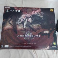 PlayStation 4 Pro MONSTER HUNTER: WORLD LIOLAEUS EDITION

　PS4 プロ　モンスターハンター　リオレウスエディションおまけに付きの画像