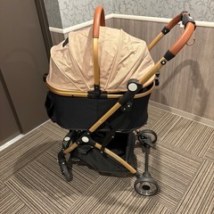 ペットカート　荷物フック付き
