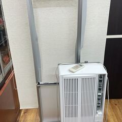 ☆コイズミ 5～8畳 窓用エアコン 延長取付枠付き KAW-19...
