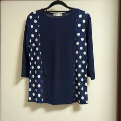 水玉カットソー（月末処分）