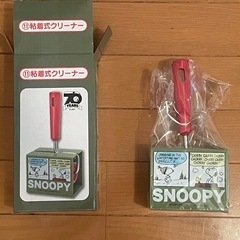 【新品】粘着式クリーナー　　スヌーピー