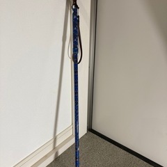 折りたたみ杖　アルミ製　花柄