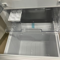 【配送無料】SHARP ノンフロン冷凍冷蔵庫 SJ-D15P-W     7727の画像