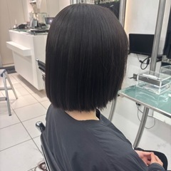 【6月9日 ボブカット】カラー＋トリートメント込み✨