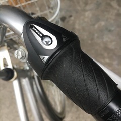 中古自転車／シルバーの画像