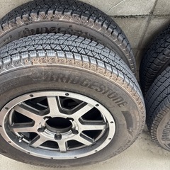 決まりました　ブリジストンスタッドレスタイヤホイール付き175/80R16の画像