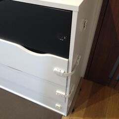 タンス　4段　幅99cmの画像