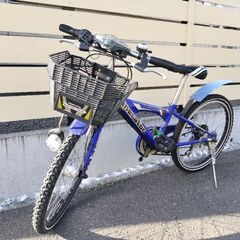 自転車 ジュニア 22インチ