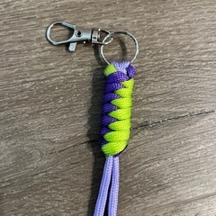 スマホストラップ ハンドメイド パラコード アウトドア キャンプの画像