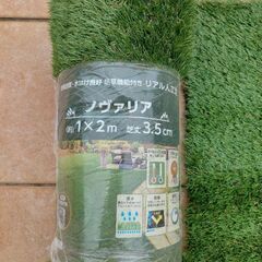 人工芝　ノヴァリア　芝丈3.5㎝　1x2m　おまけ付き