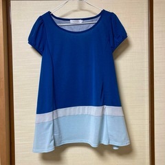 レディース③ 　美品！　青系チュニック