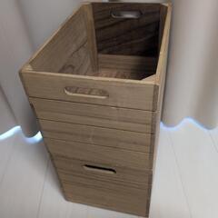 木箱　収納　2個セット