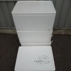 中古発泡スチロール・クーラーボックスの画像