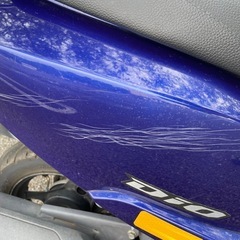HONDA Dio AF68 FI ブルー 実働の画像