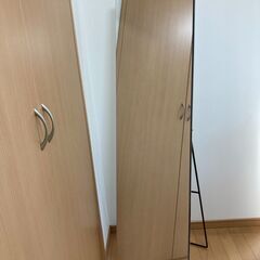 姿見　フレームレススタンドミラー（高さ150cm　x 幅39cm...
