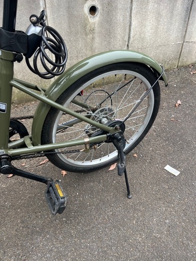 美品　折り畳み自転車　20インチ