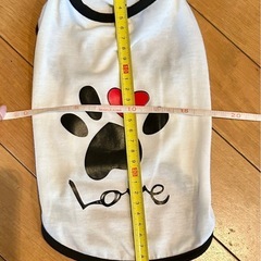 未使用　犬服　薄手タンクトップ　Mの画像
