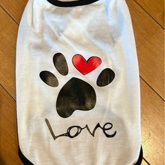 未使用　犬服　薄手タンクトップ　M