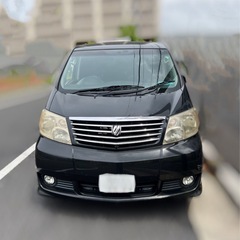 人気の黒のアルファード初期型です。現在商談中になります。の画像