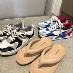 いらない服、靴の画像