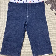 美品✨ミキハウス✨ホットビスケッツ✨人気✨折り返し2wa✨半ズボン✨ハーフパンツ✨子供服の画像