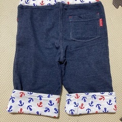 美品✨ミキハウス✨ホットビスケッツ✨人気✨折り返し2wa✨半ズボン✨ハーフパンツ✨子供服の画像