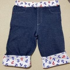 美品✨ミキハウス✨ホットビスケッツ✨人気✨折り返し2wa✨半ズボ...