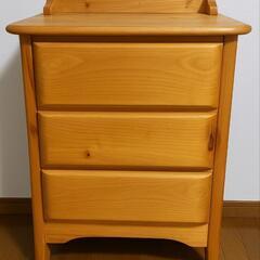 Wooden storage cabinet
