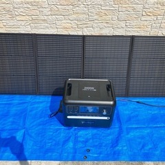 2400w ポータブル電源+200wソーラーパネル　セットで！　　