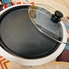 大きめ丸型ホットプレート
