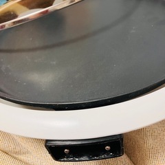 大きめ丸型ホットプレートの画像