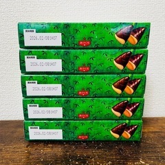 （受渡が決まりました→）たけのこの里5箱の画像