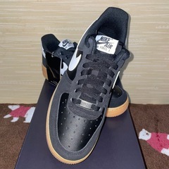 Nike Air Force 1 07 LV8ブラック25.5cmの画像