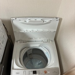 洗濯機　AQUA 製　7キロの画像