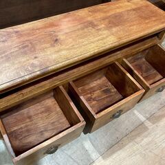 【愛品館 市原店】アンティーク調TVボードの画像