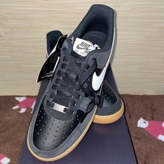 Nike Air Force 1 07 LV8ブラック24cmの画像