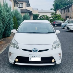 プリウス30 平成24 91500km ホワイト
