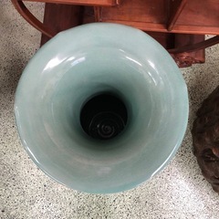 高麗青磁器 壺 青龍の画像