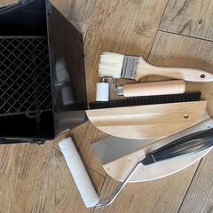 【壁紙DIY】道具セット　＋　壁紙のり（新品）　＋　壁紙の画像