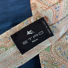 ETRO エトロ　ペイズリーシルクジャカードネクタイの画像