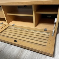 8月15日まで！木製テレビボード、分解してバラ出品の画像