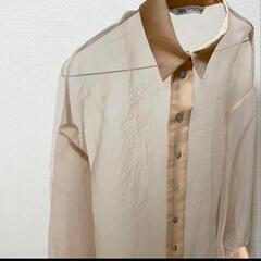 ZARA ザラ シアーシャツ