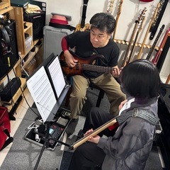 エレキベース(ギター)のレッスン(体験)の画像