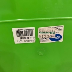 ディズニー 大きめ 収納ケース 収納ボックス 緑 グリーンの画像