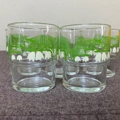 昭和レトロのコップ 23個セットの画像