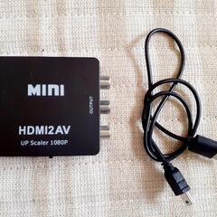 HDMI to RCA AV 変換コンバーター1080Pの画像