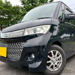 快適なターボ☆月々9千円〜分割払い可❗️ 車検付き！【名義変更代込み】大人気☆スズキ パレットSW☆Bluetooth対応ナビ付き☆走行中DVD見れます☆ETC付き☆両側電動スライドドア☆ドラレコ☆スマートキー☆フルオートエアコン☆社外アルミ☆そのまま乗って帰れます‼️の画像