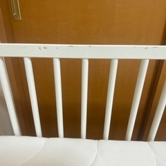 IKEA SOLGUL ソルグル ベビーベッド マットレス　リネン類セットの画像