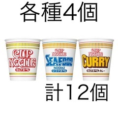 カップヌードル(カップ麺)計12個